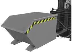 Kiepbak voor spaanders,HxLxB 680x1440x780mm,0,5m³,draagverm. 1000kg