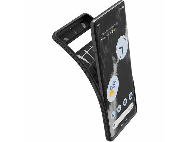 Spigen Case ACS04696 Pixel 7 Liquid Air Mat Zwart