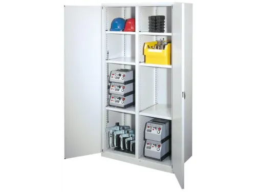 zwaarlastkast met openslaande deuren,HxBxD 1950x1000x600mm