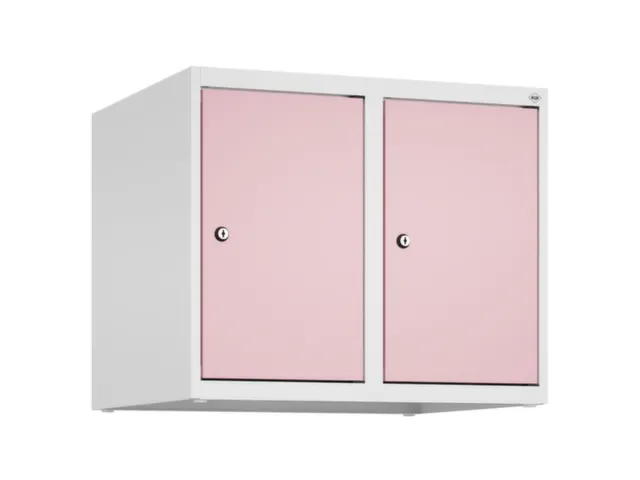 opzetkast,v. locker,2vak.,vak B 300mm,HxBxD 500x600x500mm,cilinderslot