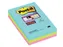 Memoblok 3M Post-it 4690 Super Sticky 101x152mm Miami Assorti