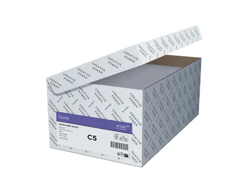 Envelop C5 162x229mm Strip Opale Velijn reference 130µm hoogwit