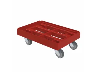 onderwagen voor kratten,draagverm. 300kg,laadvl. LxB 600x400mm - 1