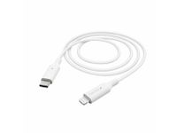 Kabel Hama USB lightning - USB-C 1 meter wit