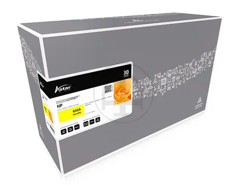 AS20065 ASTAR HP 642A Geel CLJ cartridge