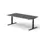 Elektrisch ihv bureau,HxBxD 650-1310x2000x1000mm,blad donkergrijs