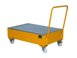 Mobiele Opvangbak Hxbxd 510X1200X800Mm 2X200L Staand Ral2000