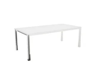 In hoogte verstelbaar bureau,HxBxD 720-840x2000x1000mm,Bl-wit - 2