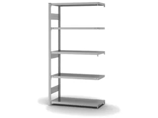 systeemstelling,aanbouwveld,HxBxD 2000x1010x435mm,vakl. 315kg - 2