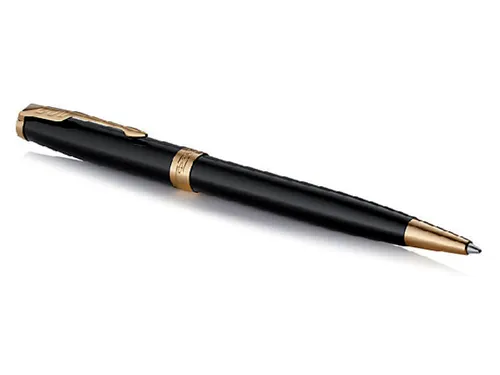 Balpen Parker Sonnet Black lacquer GT medium