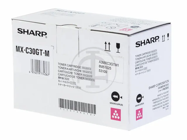 MXC30GTM SHARP MX-C toner magenta 6000