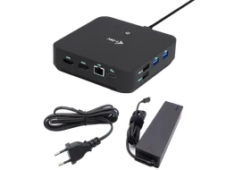 i-tec USB-C DP Dual HDMI Docking Station met Power Delivery 100W