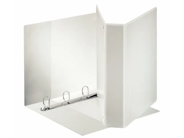 Presentatieringband A4 Maxi 4 rings 50mm D-mech Panorama Wit Extra