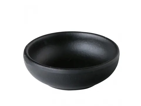 Sauskom rond Asia 7,5cm Zwart 24 stuks