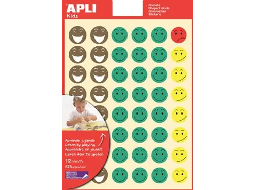 beloningsstickers Happy Smile 576 stickers