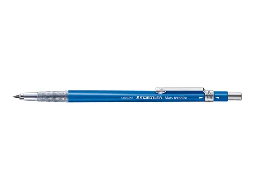 Staedtler vulpotlood Mars Technico, blauwe houder