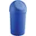 afvalbak,45l,HxØ 700x403mm,romp PP blauw,deksel PP blauw