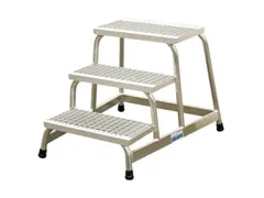 Montagetrap Aluminium H 0 6M 3Treden Incl. Platform Treden Rooster