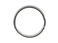 Sleutelring Alco 25mm metaal zakje á 10x10 zakjes in doos