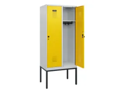 schoollocker,HxBxD 1950x800x500mm,2vak,vak B 400mm,draaigrendel