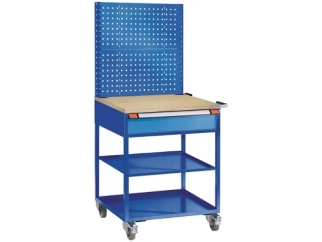 Montagewagen,Draagverm. 400Kg,Antracietgrijs/Lichtgrijs