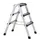 staande trap,NL,beide zijden,2x3treden,m. bekleding,Stand H 0,84m