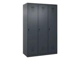 locker voor scheiding van kleding,HxBxD 1850x1200x500mm,3vak - 2