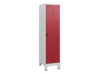 schoollocker,HxBxD 1630x400x500mm,1vak,vak B 400mm,draaigrendel,voeten - 2