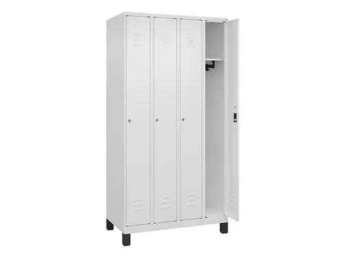 locker,HxBxD 1950x1000x500mm,4vak,vak B 250mm,cil.-slot,voeten