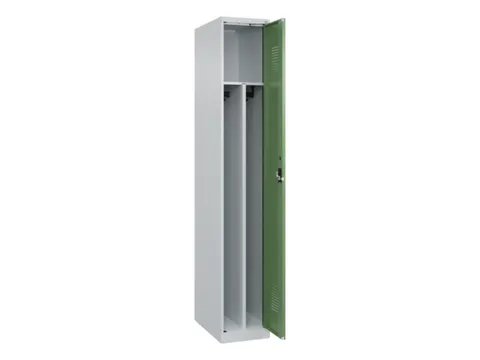 locker voor scheiding van kleding,HxBxD 1850x300x500mm,1vak