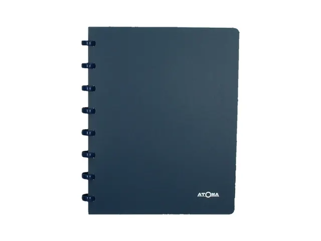 Adresboek Atoma A5 lijn 54vel 90gr PP assorti