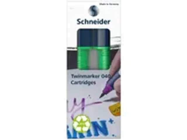 OUTLET Twinmarker Schneider cartridge Paint-It 040 set van 6 kleuren