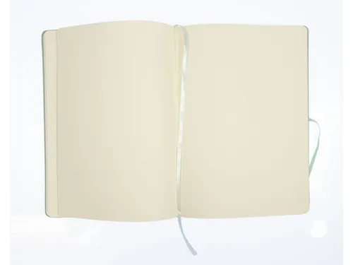 Schetsboek Kangaro A4 mint PU HC 80 blad 140gr roomwit met elastiek en