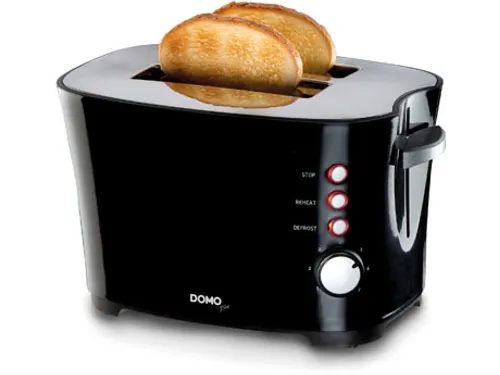 Broodrooster B-Smart Zwart 2 Sneden Brood