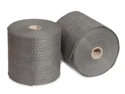 sorbent,rol,LxB 45mx380mm,opnamecapaciteit 211l/VE,vlies,donkergrijs