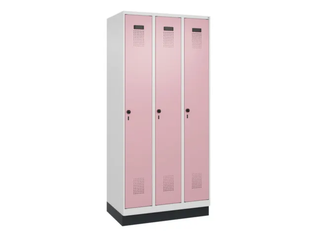 locker voor scheiding van kleding,HxBxD 1950x900x500mm,3vak