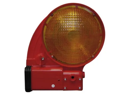 bakenlamp,LED,geel,HxBxD 290x200x85mm,m. schemerautomaat