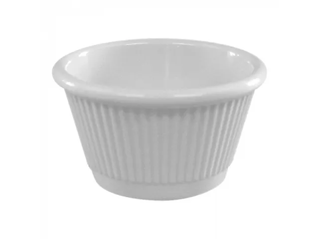 Ramekin Melamine wit 85mm