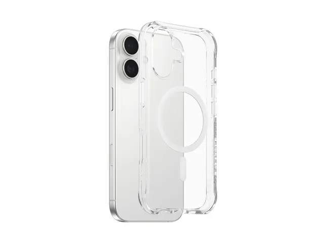 PanzerGlass CARE by Samba Case Transparent w. White MagSafe iPho