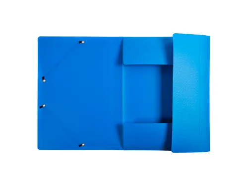 Elastomap A4 3 Kleppen Polypropyleen 5/10de Assorti