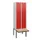Dubbeldekse dekenkist,HxBxD 1950x600x815mm,2x2vak.,vak B 300mm