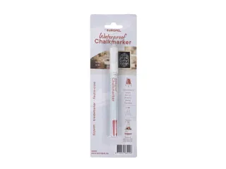 Krijtstift Europel watervast 1-3mm wit blister 1 stuk - 4