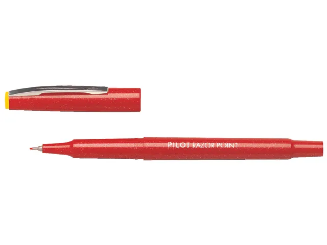 Fineliner Pilot V-Razor pointe extra fine 0,8mm Rouge