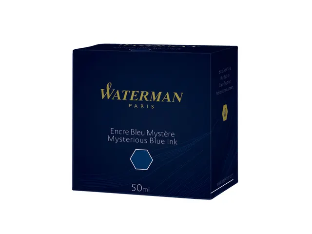 Vulpeninkt Waterman 50ml Mysterieus blauw-zwart