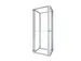 Ensemble de rangement Brightbox Pro Flex 100x300cm paroi stand LED