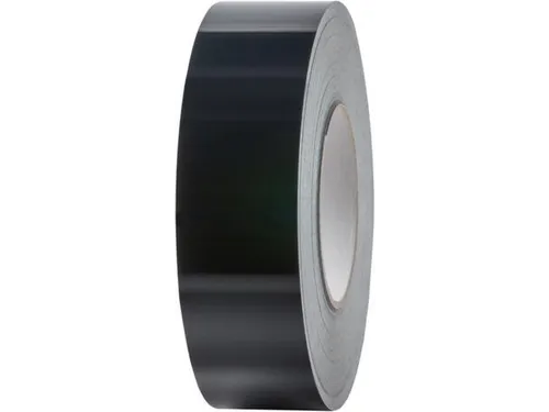 vloermarkeertape,PVC,zwart,band LxB 33mx100mm