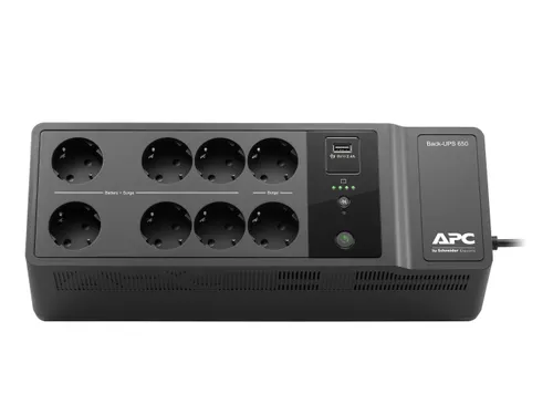 APC Back-UPS BE650G2-GR - Noodstroomvoeding 8x stopcontact, 650VA, 1 U