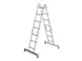 multifunctionele vouwladder,2x3/2x4,sporten,balk L 4,2m,aluminium