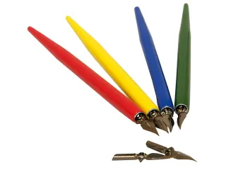 Penhouder Kroontjespen Kangaro assorti kleuren zakje 12 stuks - 3