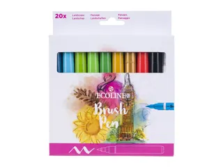 Brushpen Talens Ecoline set à 20 stuks landschap - 3